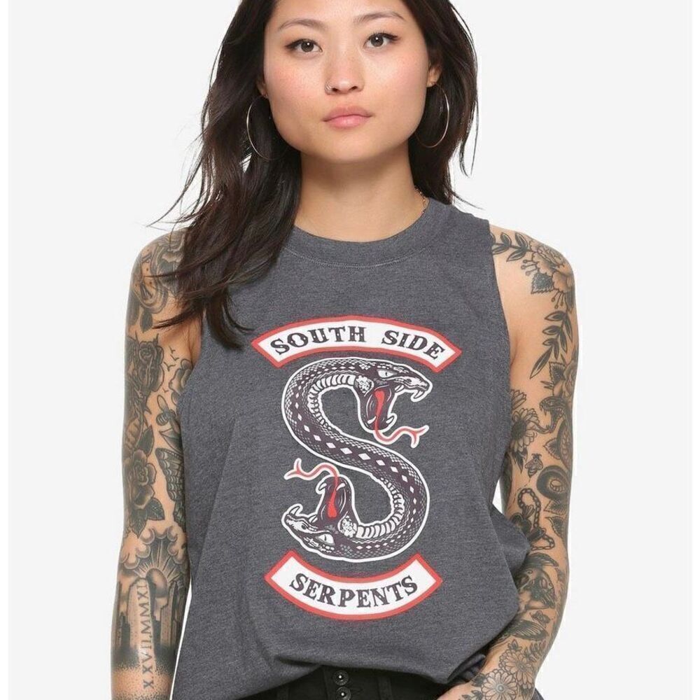 Hot topic Riverdale south side serpents tank top size S